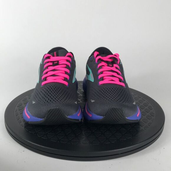 Brooks Ghost 15 Black/Purple Running Shoes 1203801B079 Women’s Size 5.5 - Picture 2 of 12